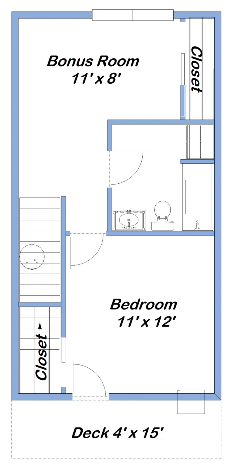 2nd Level Floor Plan