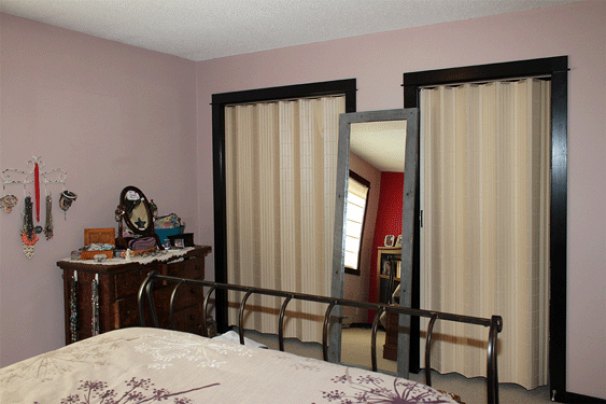 Bedroom 1 with Double Closets