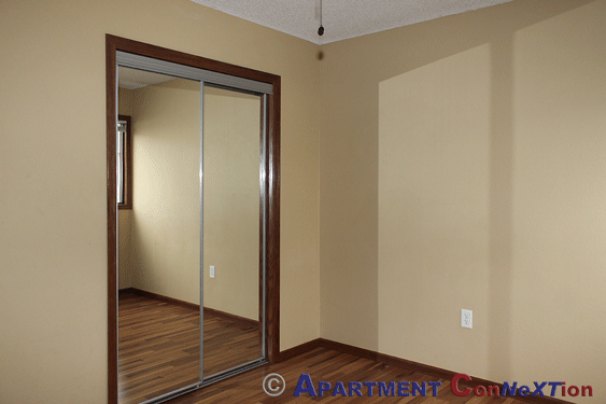 Bedroom 1 Mirror Door Closet