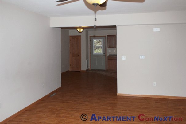 Living Room (view to dining & back door)