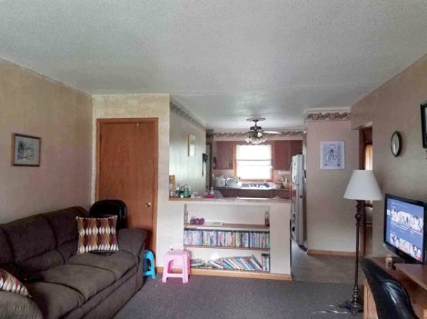 Living Room (view to kitchen)