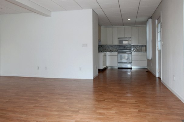 Living Room to Kitchen & Dinette