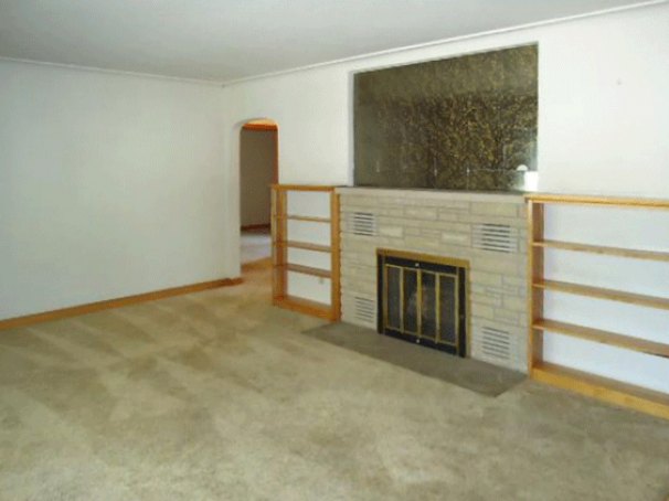 Living Room with Fireplace