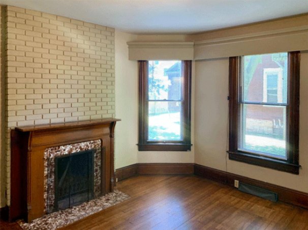 Living Room with Fireplace