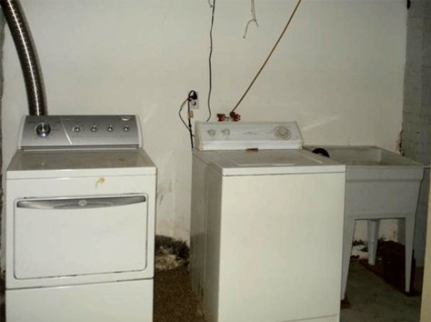 Laundry in Basement