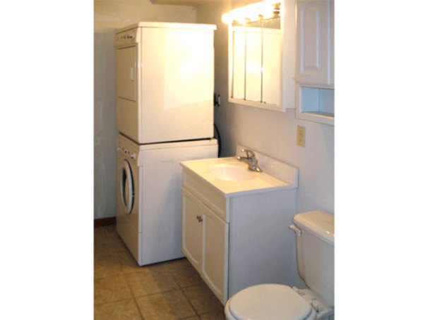 Bathroom with Washer & Dryer