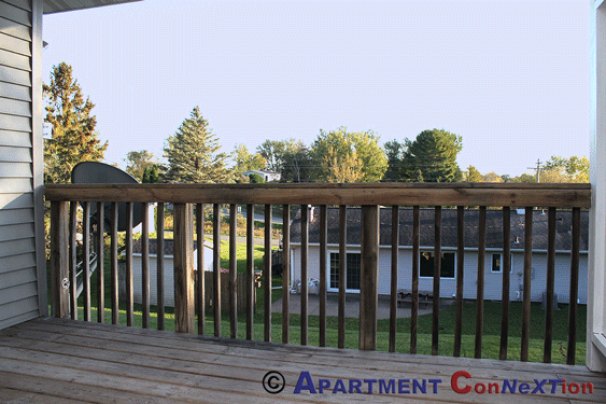 Covered Private Deck