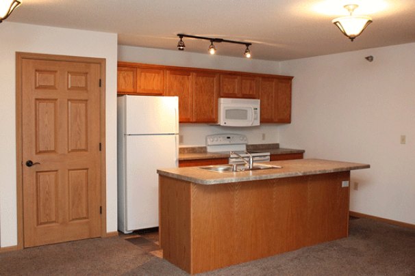 Kitchen from Living Roomn