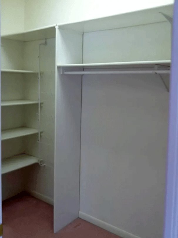 Master Bedroom Walk-In Closet