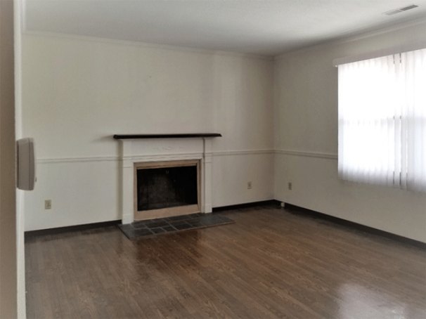 Living Room with Fireplace