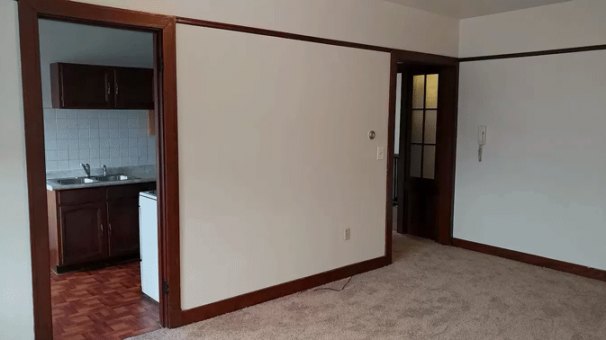 Living Room to Kitchen & Bedrooms