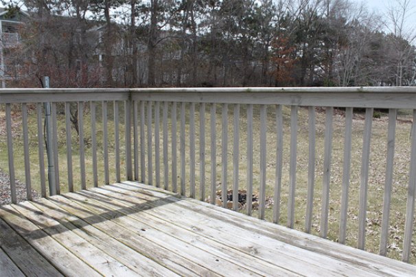 Deck and Yard