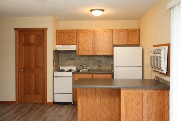 Kitchen from Living Area