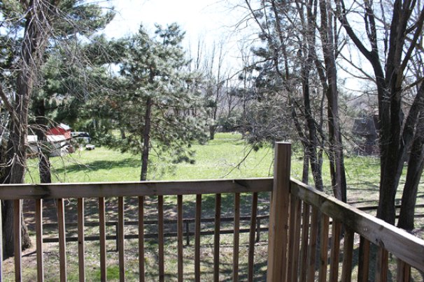 Deck with Greenspace View