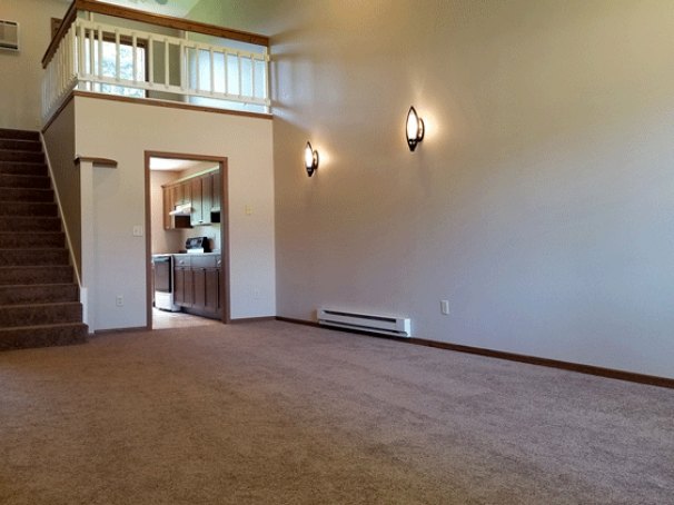 Living Room & Dining Area