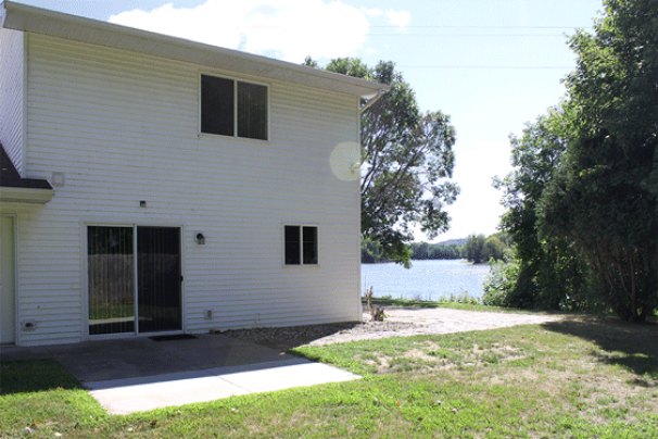 Private Patio and Terrace on the River