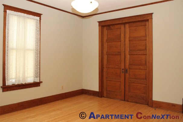 Living Room Original Pock Door to Dining Room