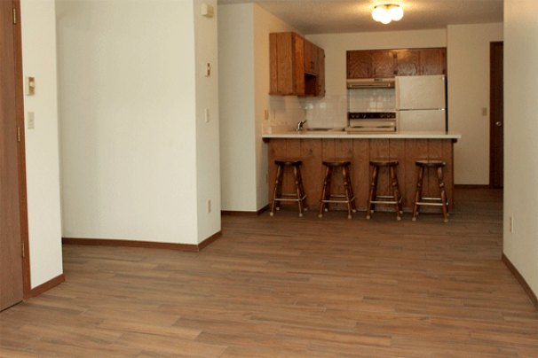 Living Room Back to Kitchen