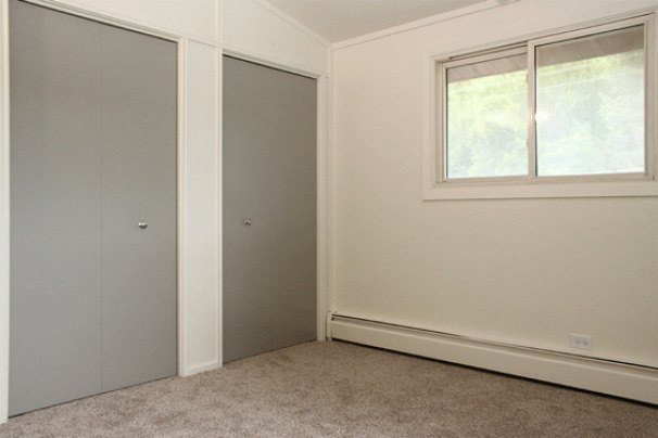 Queen Bedroom 1 with Double Closets