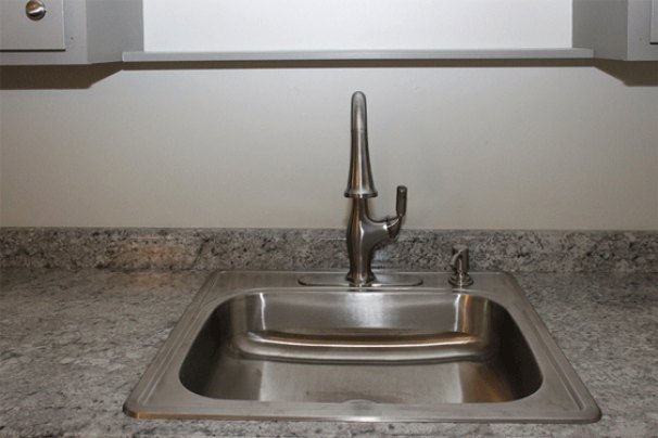 New Stainless Sink and Counter