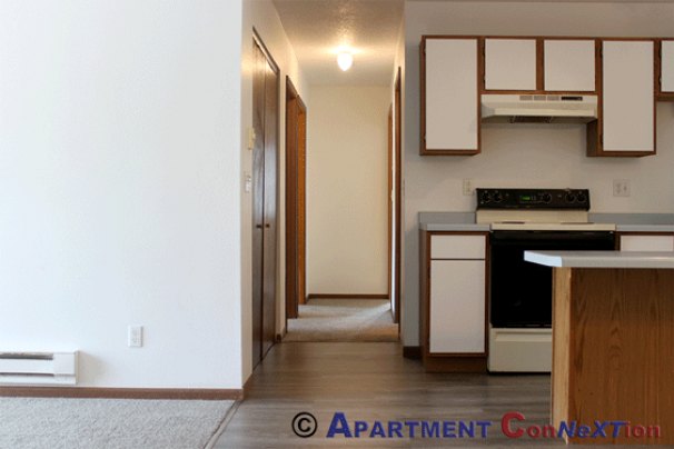 Entry View Between Living & Dining Rooms