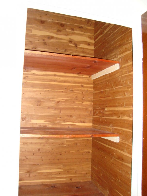 Bedroom 1 Cedar Closet