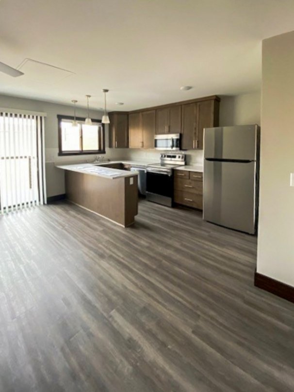 Living Room to Open  Kitchen